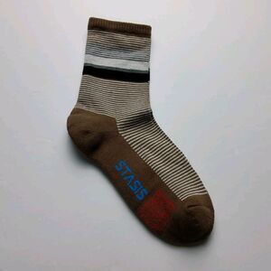 Voxx Life Stasis Neuro Socks Wellness Crew Stripes Size S (Women's 4-7)